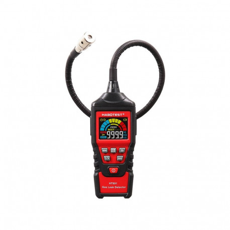 Gas Leak Detector - Habotest HT601B 0–9999 ppm 0.00–20.00% LEL 16-Inch Probe