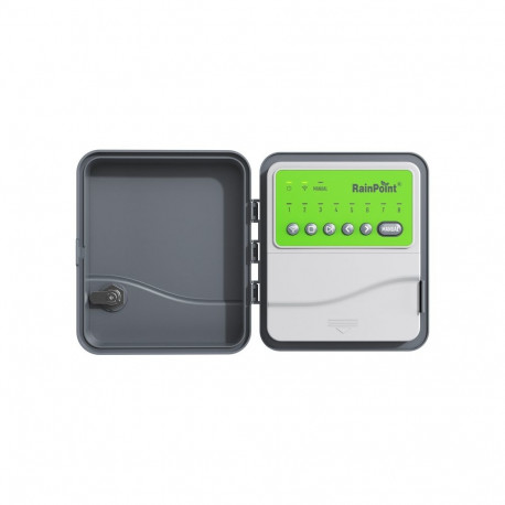Irrigation Controller - RainPoint HIC1208W Wi‑Fi 8-Zone Irrigation Controller
