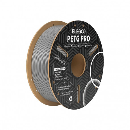 3D Printer Filament - ELEGOO PETG Pro 1 kg Gray