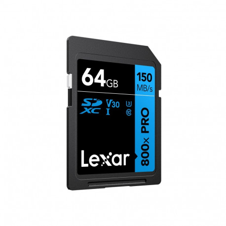 Memory Card - Lexar Professional 800x Pro 64GB SDXC Memory Card