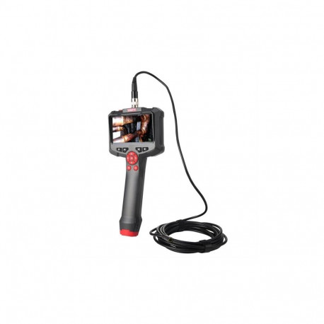 Industrial Endoscope - Uni-T UT665P 4.3-Inch HD Screen, 1-Meter Cable, 8 mm Diameter, Waterproof Bla