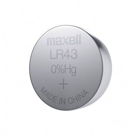 Battery - Maxell G12 LR43 1.5V Alkaline 10Pcs