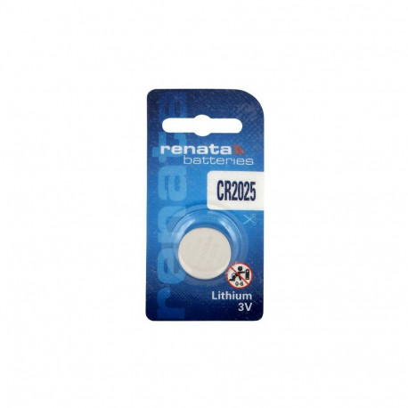 Battery - Renata CR2025 3V 180mAh Lithium Button Cell