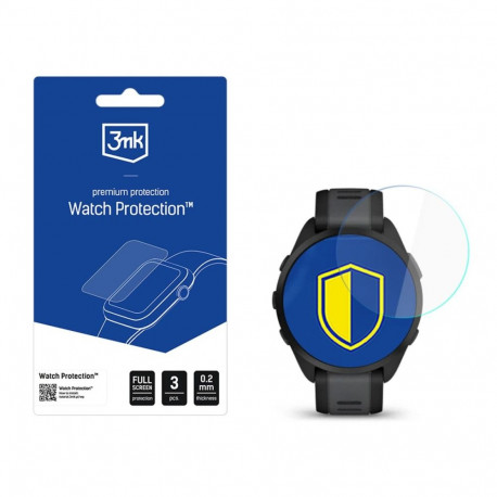 Kaitsekile FlexibleGlass, Garmin Forerunner 165, komplektis 3tk, 3mk