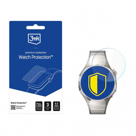 Kaitsekile FlexibleGlass, Huawei Watch GT 6 Pro 46mm, komplektis 3tk, 3mk