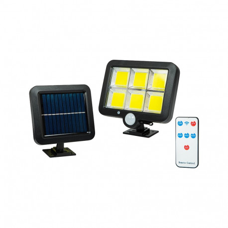 87-497# Lampa solarna z czujnikiem ruchu pir i zmierzchu sl-01 30w`