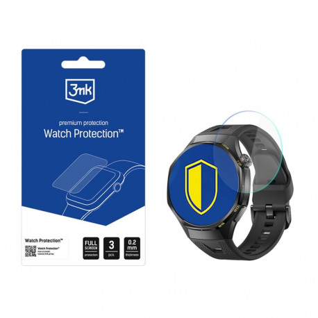 Kaitsekile FlexibleGlass, Huawei Watch GT 7 41mm, komplektis 3tk, 3mk
