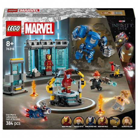 LEGO Super Heroes Marvel Iron Mani labor: soomuste saal 76315