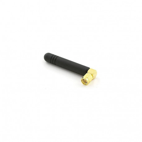 antenn 2,4 GHz 2dBi mini-omni sise, R-SMA, must