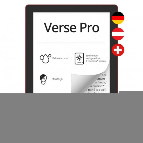 Czytnik PocketBook Verse Pro czerwony (PB634-3-WW)