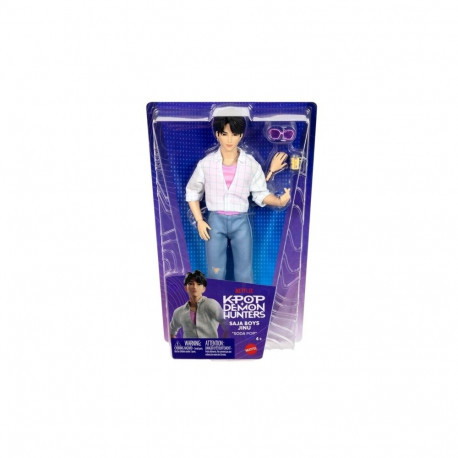 Mattel KPop Demon Hunters Saja Boys Jinu Fashion Doll in “Soda Pop” Look with Themed Movie Accessori
