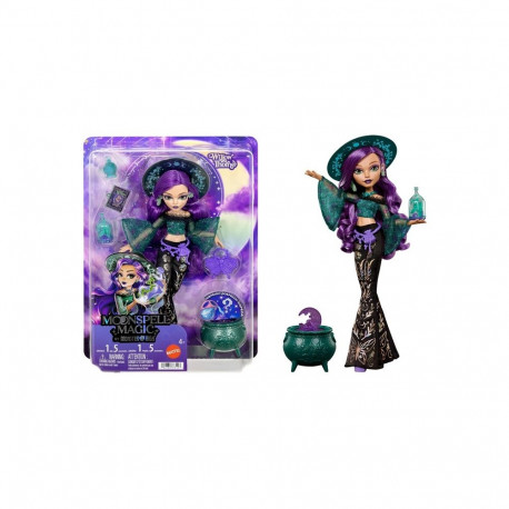 Monster High Moonspell Magic by Willow Thorne Fashion Doll, Nature Witch with Accessories