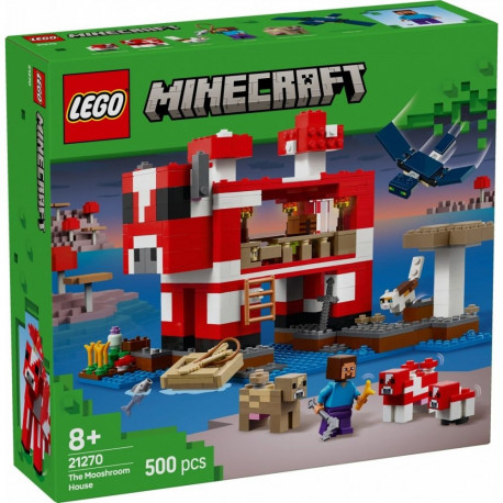 Minecraft ehituskomplekt 21270 seenelehma maja