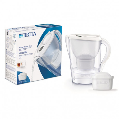FILTERING JUG BRITA MARELA 2.4L WHIT