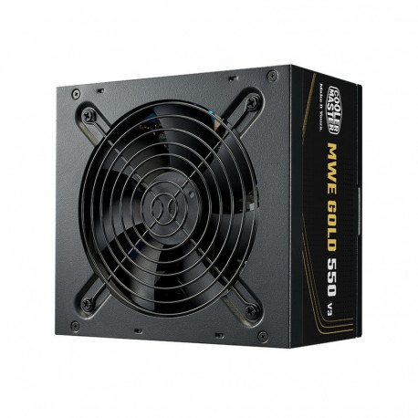 Cooler Master toiteplokk MWE Gold V3 ATX 3.1 mittemoodulne 550W 24-pin, must