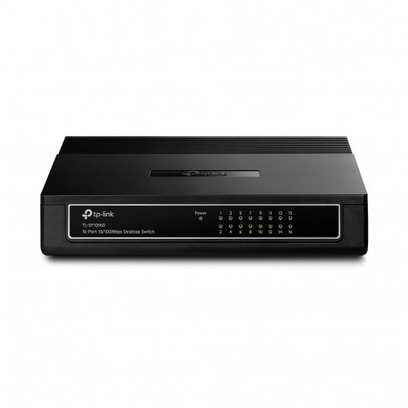 TP-Link võrgulüliti TL-SF1016D Fast Ethernet (10/100), must