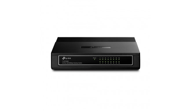 TP-Link TL-SF1016D network switch Fast Ethernet (10/100) Black