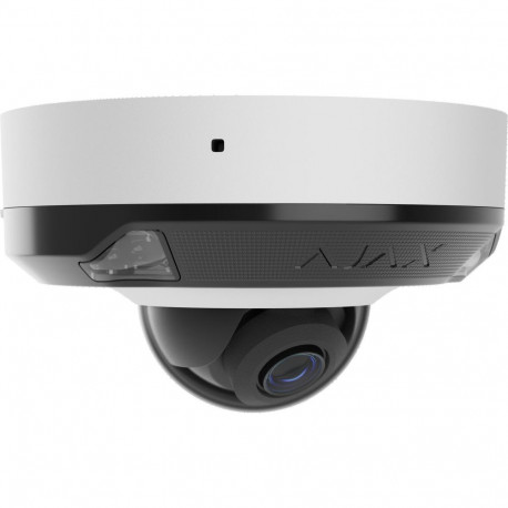 Ajax kuppelkaamera DomeCam Mini (8 Mp/4 mm) (8EU), valge