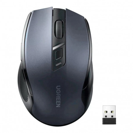 Ugreen Ugreen MU006 Wireless USB 2.4GHz 4000 DPI Optical Mouse - Black - OUTLET