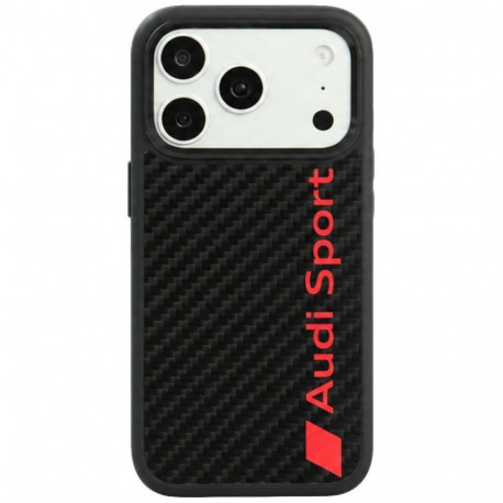 Audi Audi R8 Carbon Fiber MagSafe Case for iPhone 18 Pro / 17 Pro - Black