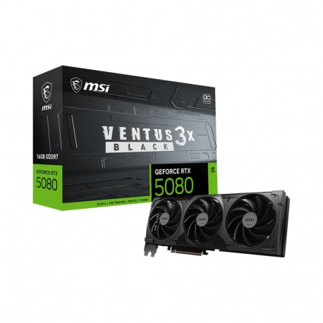 MSI GeForce RTX 5080 16G VENTUS 3X OC BLACK