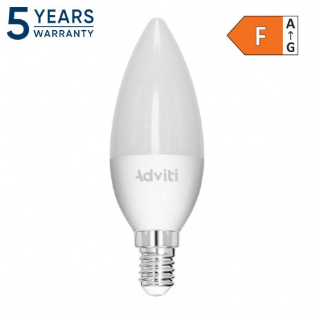 Żarówka LED E14 C37 6 W 510 lm 6500 K (10 tk.)