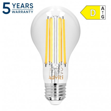 Żarówka LED FILAMENT C E27 A70 16 W 2500 lm 4000 K (5 tk.)