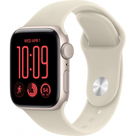 Apple Watch SE 3 GPS 40mm Sport Band S/M, starlight/sand (MJKR4ET/A)