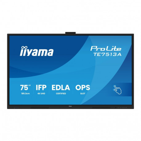IIYAMA 75-tolline iiWare21E EDLA -Google-GMS-apps Android 14 16 summer 2026 Octa-core SOC 6/128GB 40