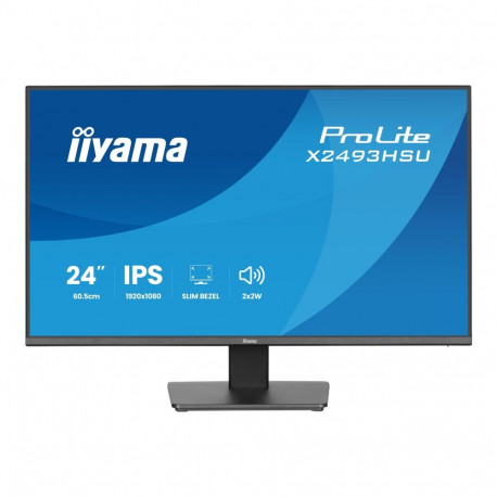 IIYAMA monitor X2493HSU-B1 24inch IPS FHD 120Hz 350cd/m2 1ms 1500:1 HDMI DP USB 2x2.0 kõlarid
