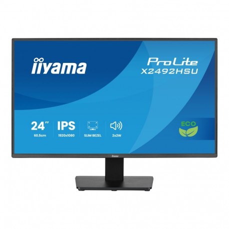 IIYAMA monitor X2492HSU-B1 24-tolline IPS FHD nelja külje õhukese raamiga EyeSafe 2.0 120Hz 300cd/m2