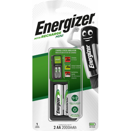 Energizer charger Mini CH2PC4-EU + 2xAA