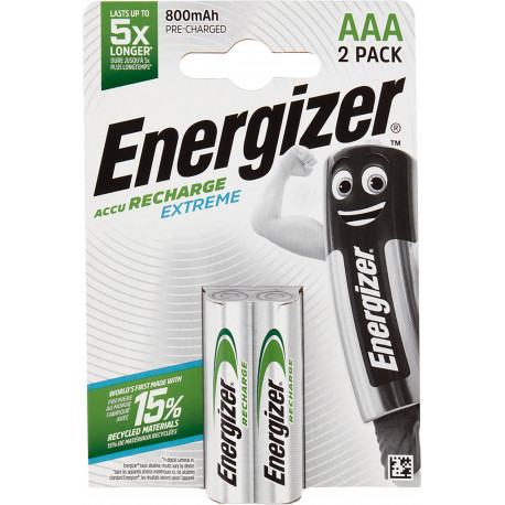 Energizer aku Recharge Extreme AAA CHP2 800mAh