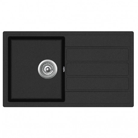 Valamu Teka Comfor Tequartz 45 B-TQ must graniit