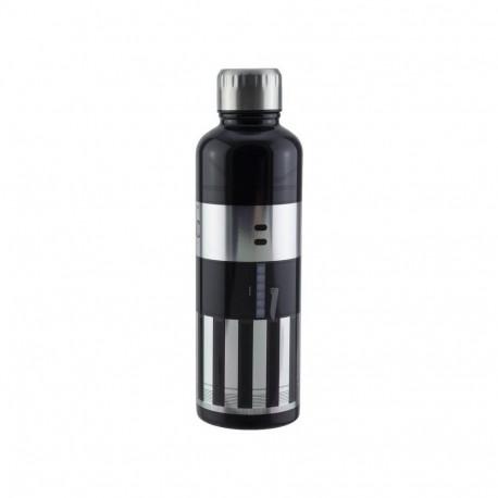 Water Bottle - Paladone Darth Vader 500 ml Black, Silver