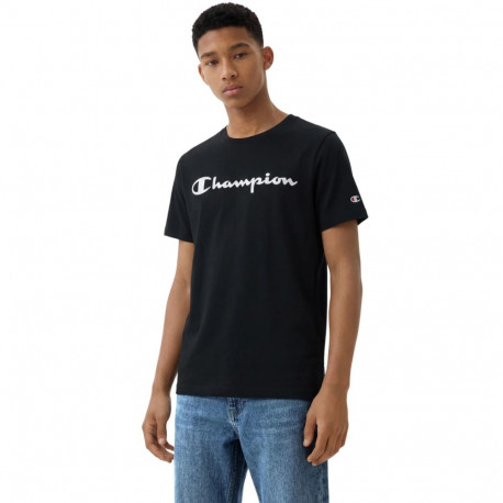 Koszulka dla dzieci Champion SS Tee czarna 307322 KK001 L