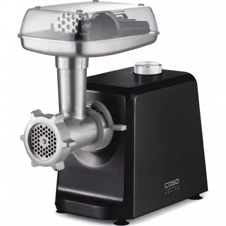 Caso  Meat Mincer  FW 2500  Black  2500 W  Number of speeds 2  Throughput (kg/min) 2.5  3 stainless 