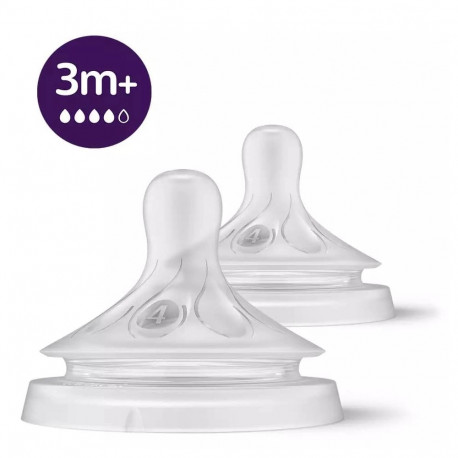 Philips AVENT Natural Response SCY964/02 Baby bottle flow 4 teats