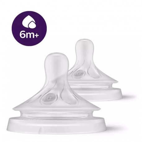 Philips AVENT Natural Response SCY966/02 Anti-colic Flow 6 teats
