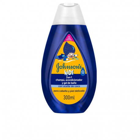 JOHNSON'S BABY KIDS 3 ühes šampoon, palsam ja dušigeel 300ml