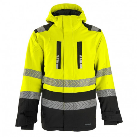 HW Glacier Pro talvejope Hi-vis kollane/must s