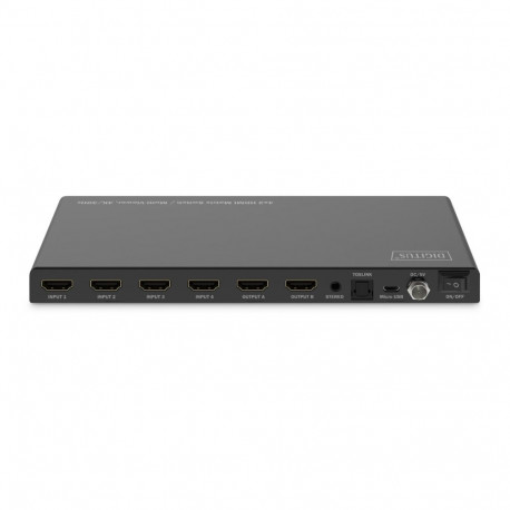 Digitus HDMI maatrikslüliti / mitmikvaatur 4x2 4K/30Hz