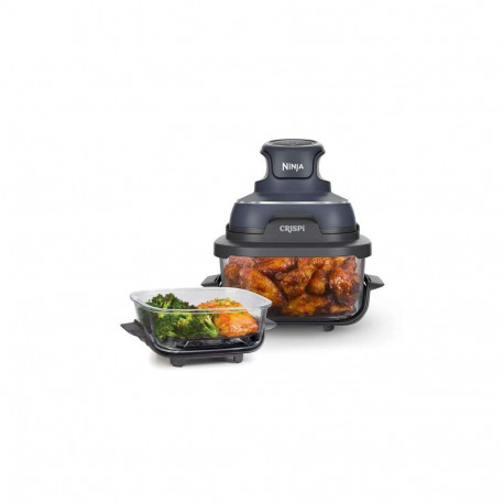 Ninja kuumaõhufritüür CRISPi Single 3.8L 1700W, sinine, hall, läbipaistev