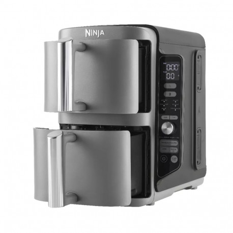 Ninja kahekambriline kuumaõhufritüür SL400EU 9,5L 2470W, must, hall