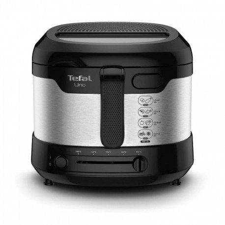 Tefal fritüür Uno FF215D ühekambriline eraldiseisev 1600W roostevabast terasest, must