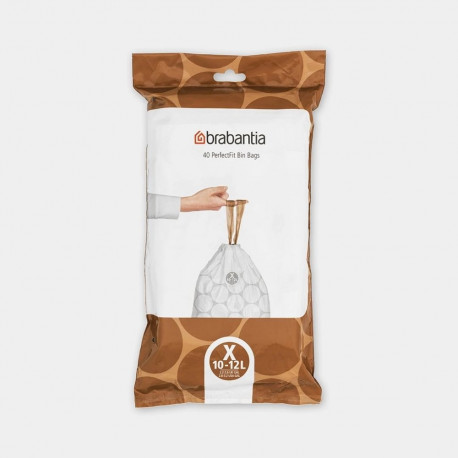 Brabantia 138041 trash bag 12 L White 40 pc(s)