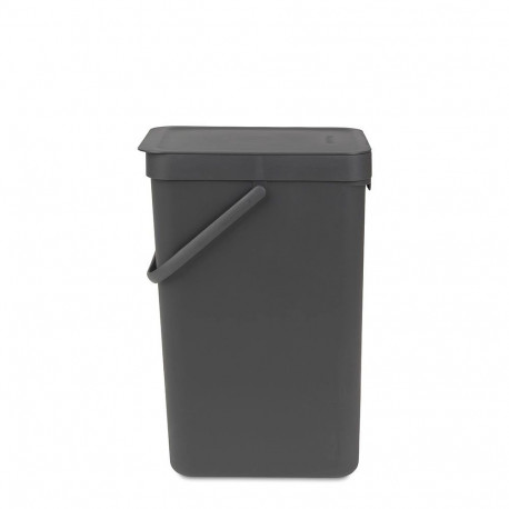 Brabantia 109966 trash can 16 L Rectangular Grey