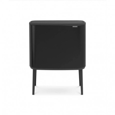 Brabantia prügikast 316203 34L ristkülikukujuline terasest, must