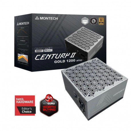 Montech toiteplokk Century II 80 PLUS Gold täismodulaarne ATX 3.1 PCIe 5.1 1200W