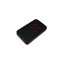 Gate Remote Control - HiSmart 4-Button Universal, 433–868 MHz, Black